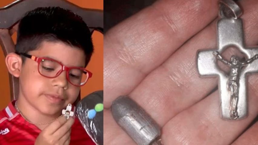 Mundo: menino de 9 anos sobrevive após bala perdida atingir crucifixo