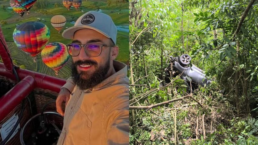 Corpo de piloto de balão desaparecido é localizado com veículo em Praia Grande