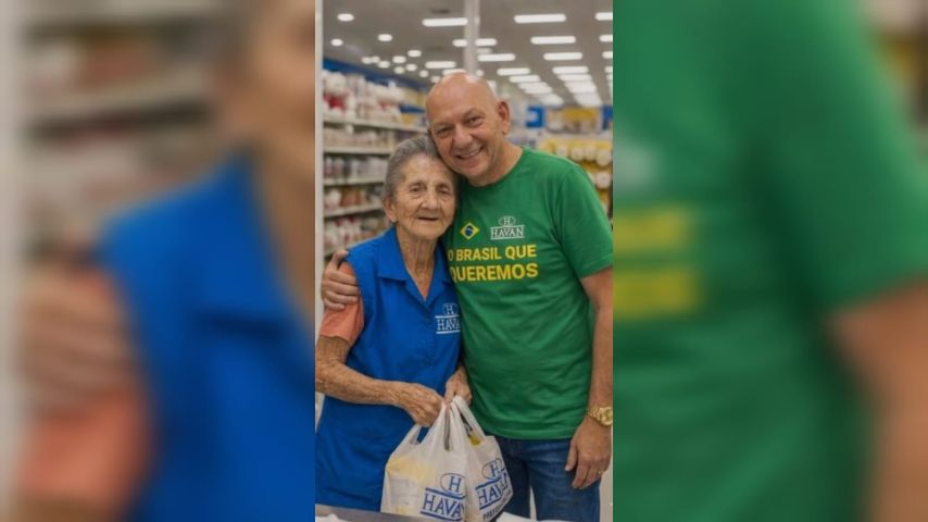 VÍDEO: Idosa viraliza ao pedir emprego na Havan, aos 91 anos de idade