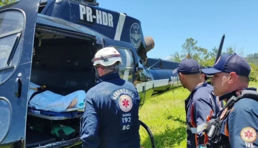 (Vídeo) Mulher fica gravemente ferida em acidente em Orleans
