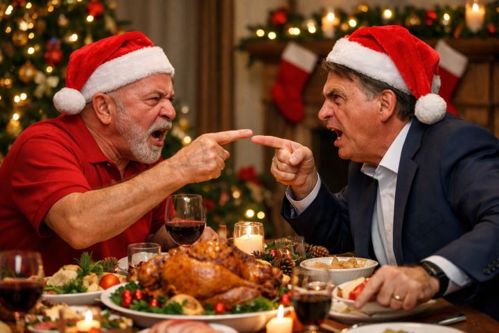 Pesquisa aponta que maioria dos brasileiros não teme discussões políticas no Natal