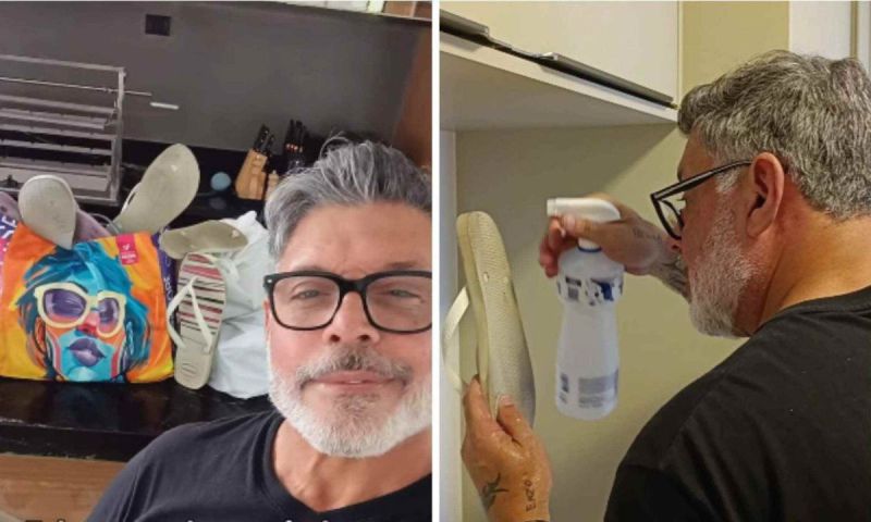 Alexandre Frota reage a boicote e doa Havaianas descartadas