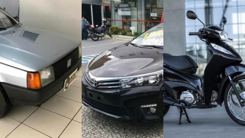 Em menos de um dia, veículos são furtados em São Ludgero, Laguna e Tubarão