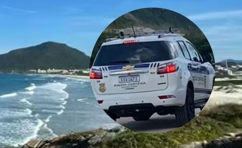 Corpo é encontrado dentro de mala na Praia do Santinho, em Florianópolis