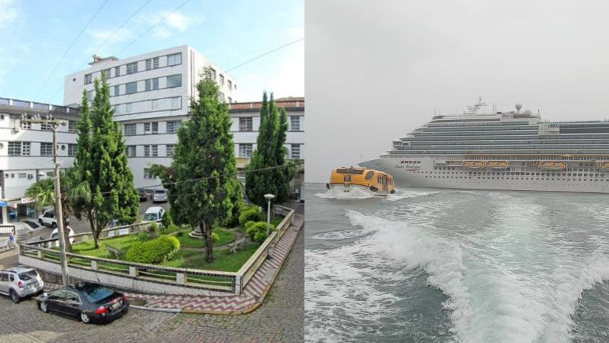 Hospital de Laguna confirma meningite bacteriana em passageira de cruzeiro