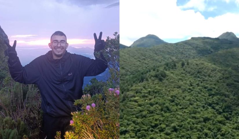 Jovem desaparecido no Pico do Paraná é encontrado com vida após quatro dias