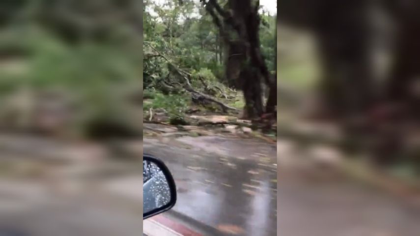 VÍDEO: Imagens mostram os impactos causados por forte temporal em Gaspar