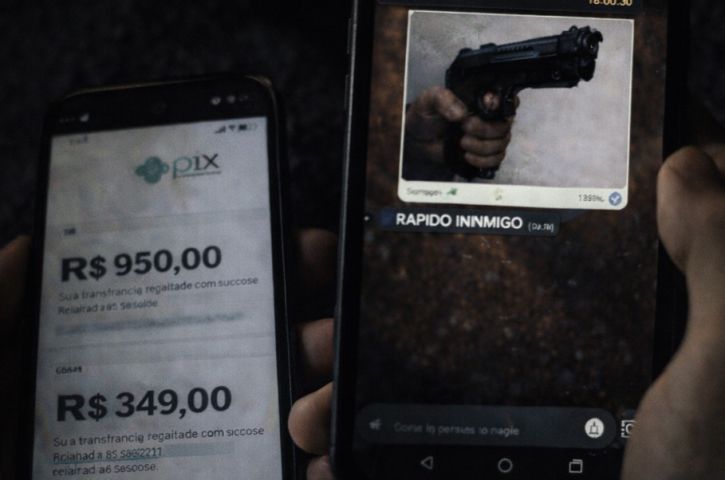 Golpe com ameaças e foto de arma faz homem perder mais de R$ 1,2 mil em Gravatal