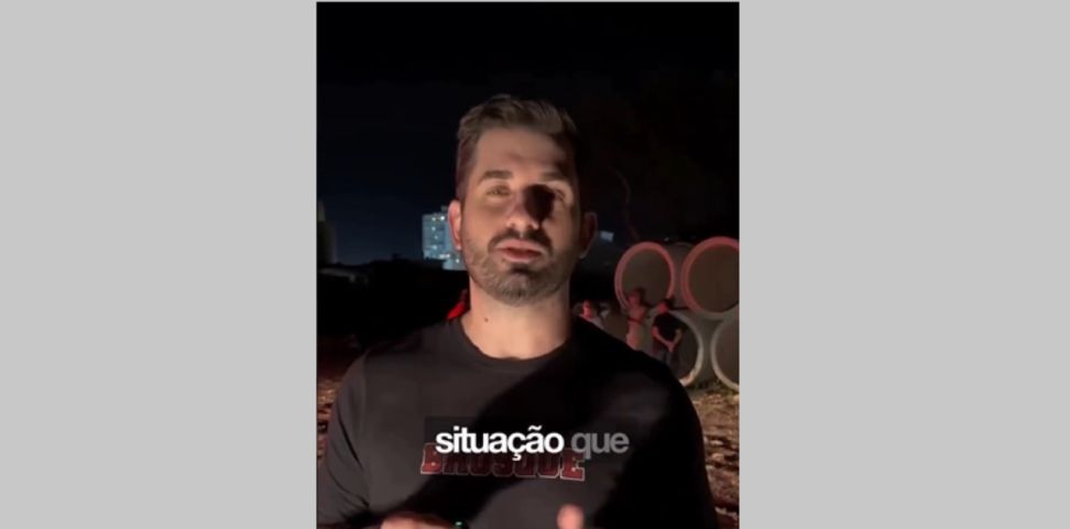 (Vídeo) Homem casado é flagrado ‘dando uma namoradinha’ com mulher em situação de rua em SC