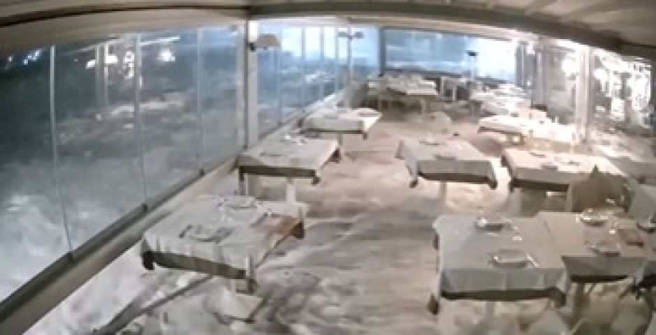 VÍDEO: Ciclone Harry provoca estragos no sul da Itália