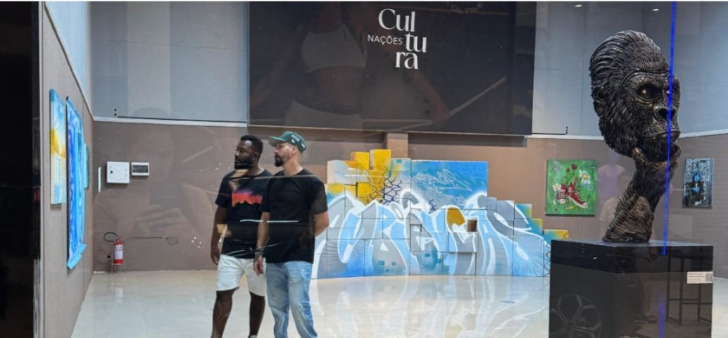 Artistas de Tubarão estreiam exposição 'Ambiências' no Nações Shopping, em Criciúma