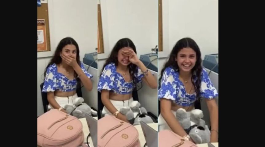 (Vídeo) Com surdez profunda desde bebê, adolescente ouve voz da mãe pela primeira vez