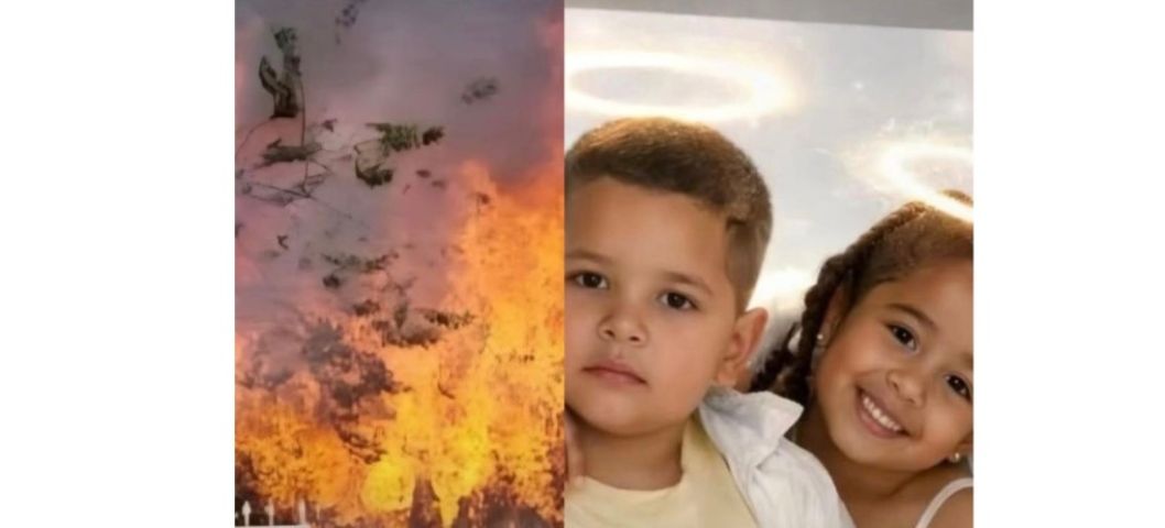No País: Irmãos de 4 e 6 anos são encontrados abraçados em incêndio e morrem após atendimento hospitalar
