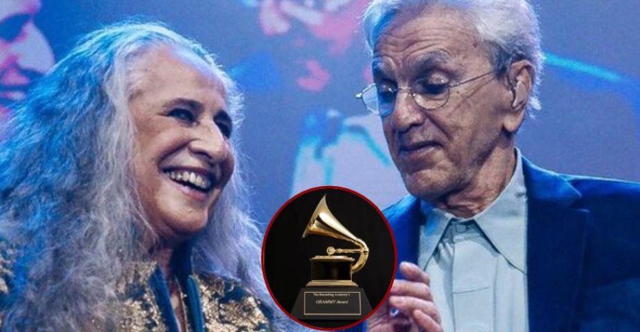 (Vídeo) Caetano Veloso e Maria Bethânia vencem o Grammy de Melhor Álbum de Música Global