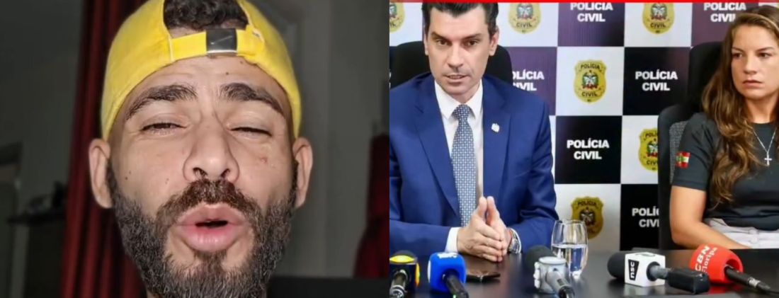 (VÍDEO) Em SC: jornalista ataca Polícia Civil e chama delegado-geral de 'bosta' em meio à comoção pelo caso Orelha