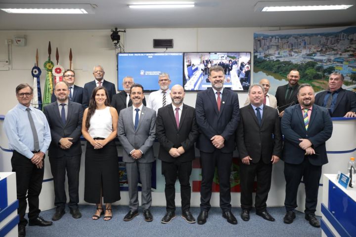 Dois projetos são aprovados na primeira sessão do ano da Câmara de Vereadores de Tubarão
