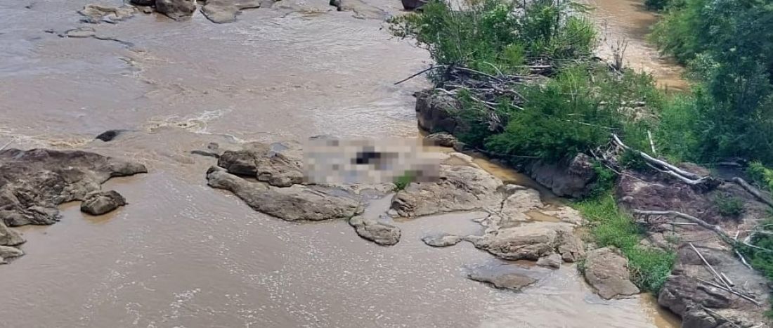 Corpo é encontrado no Rio Tubarão na divisa entre Orleans e Pedras Grandes