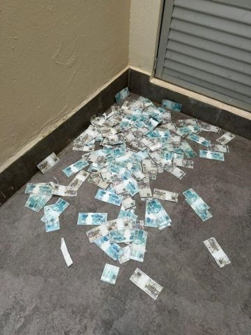 Mala com dinheiro é jogada pela janela durante operação da PF em Balneário Camboriú