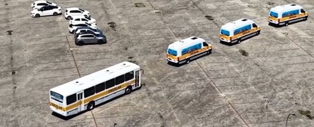 VÍDEO: Prefeitura promove climatização de toda a frota do transporte escolar
