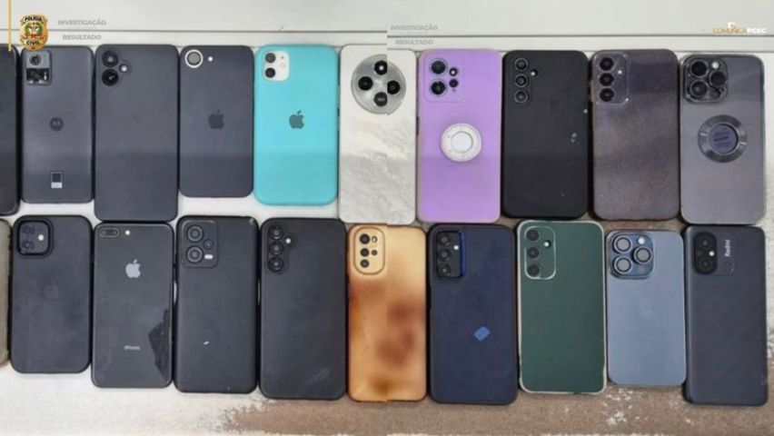 Celulares furtados no Carnaval em Laguna serão devolvidos a partir desta quinta-feira