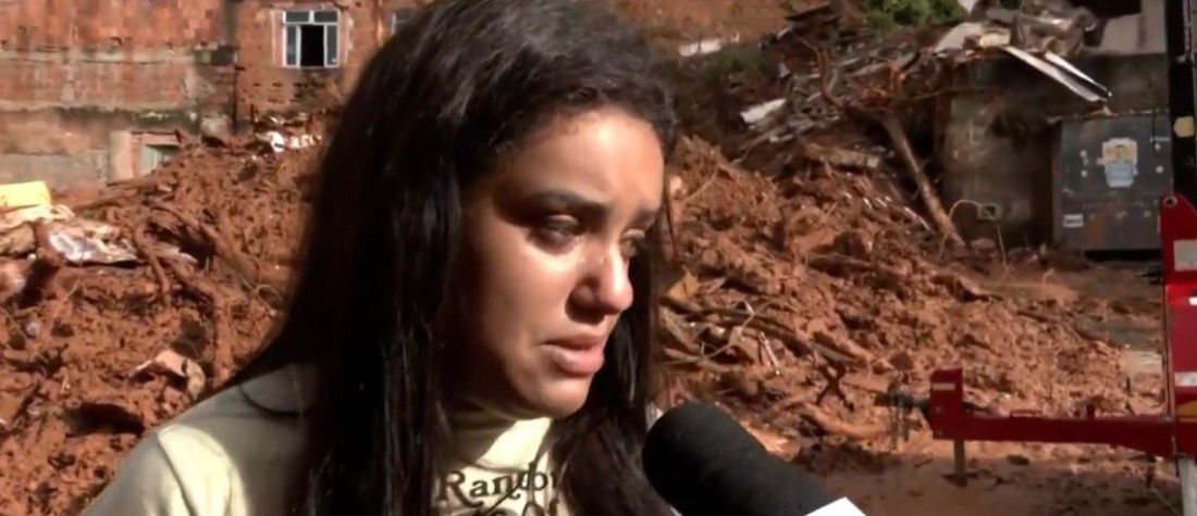 (VÍDEO) 'Foi como perder minha vida inteira': Vitória chora morte da filha e da mãe após chuva em MG