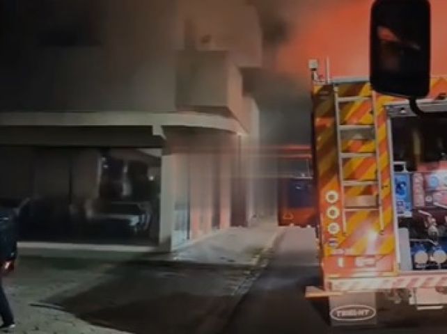 Princípio de incêndio é registrado na Biblioteca Pública de Braço do Norte