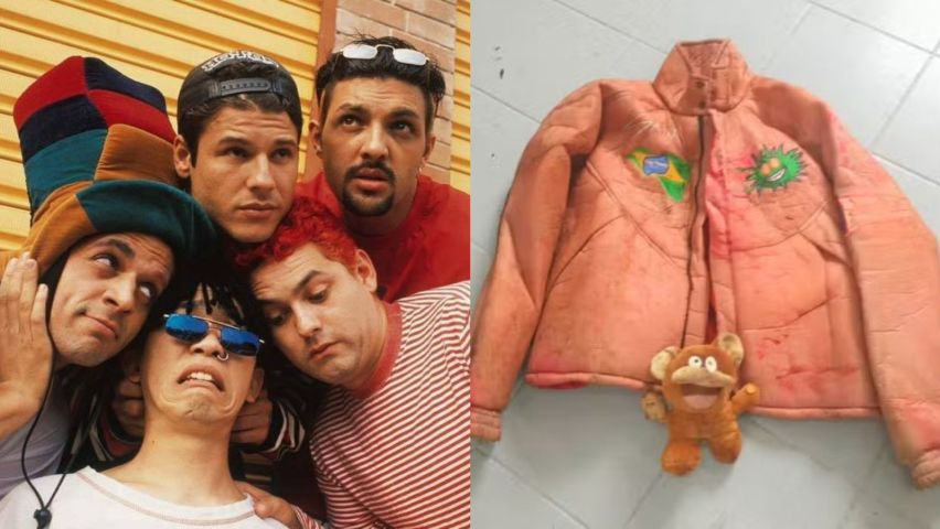 Jaqueta de Dinho e ursinho de Bento emocionam familiares em exumação dos Mamonas Assassinas