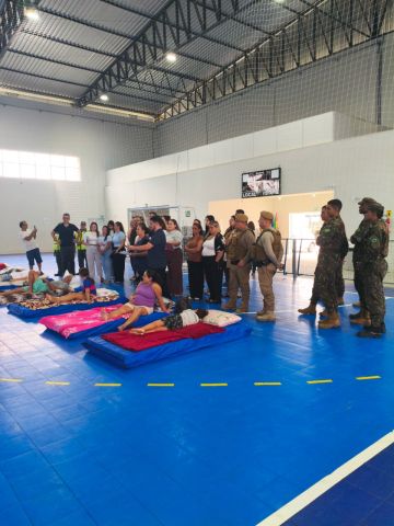 Defesa Civil estadual realiza o 2º Simulado Geral de Gestão de Desastres