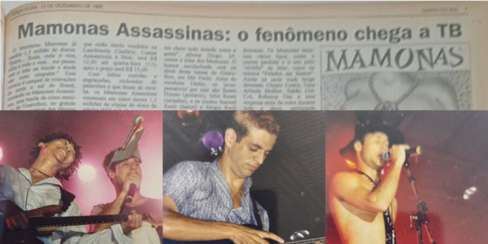 Mamonas Assassinas fez show em tubarão três meses antes do acidente