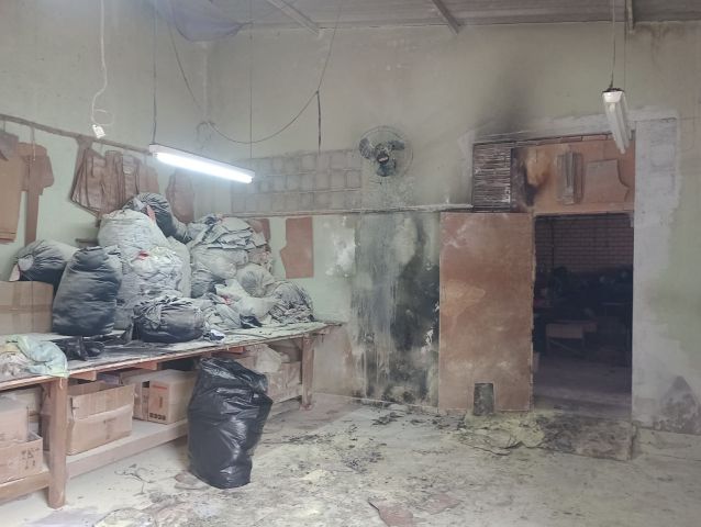 Princípio de incêndio em malharia mobiliza bombeiros em Tubarão