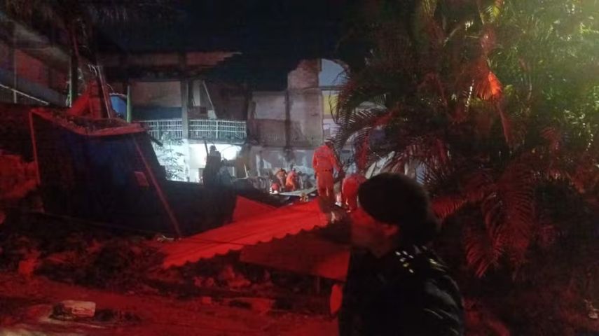 Oito pessoas morreram soterradas em desabamento de lar de idosos em Belo Horizonte