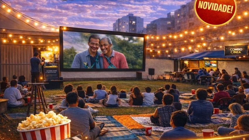 Novidade: o primeiro cinema ao ar livre de Tubarão e região está chegando