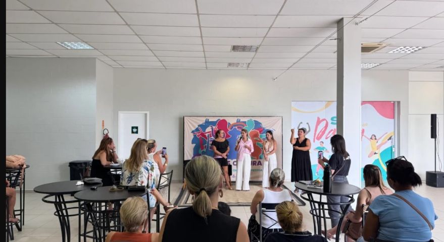 Parque Diamante reúne mulheres com conversas e música dedicadas ao dia delas
