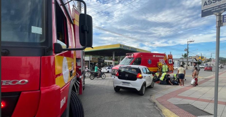 Motorista sem habilitação atropela ciclista de 18 anos no Centro de Armazém