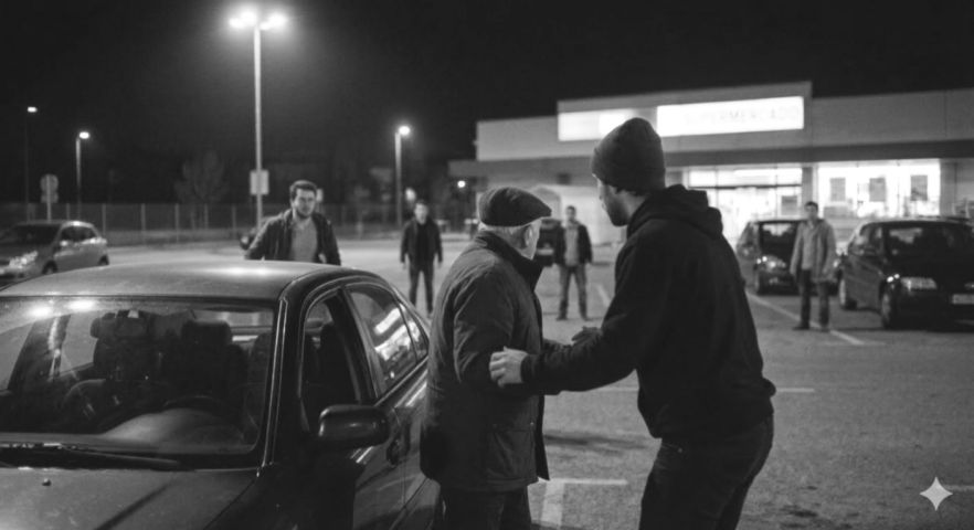 Homem leva surra após tentar assaltar idoso de 84 anos em Tubarão