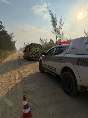 Motorista é encontrado desorientado após acidente em Jaguaruna