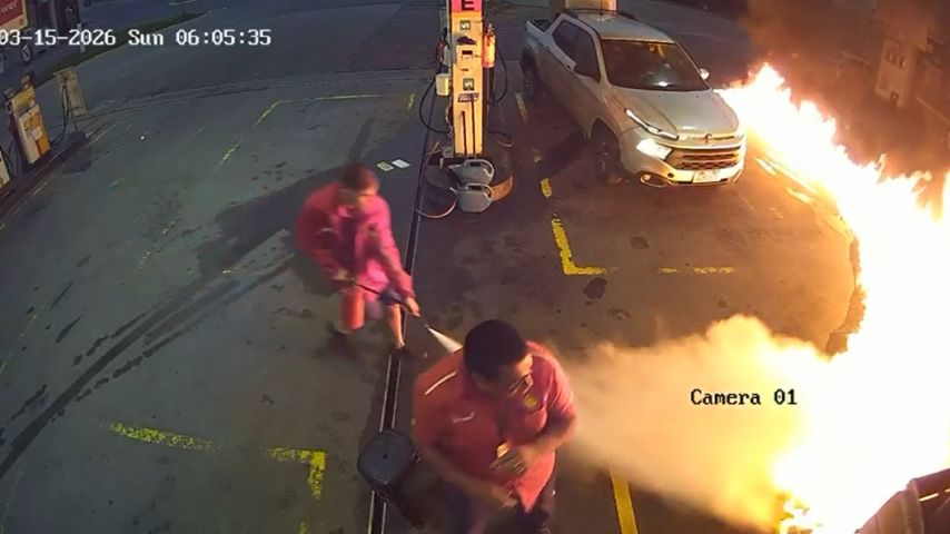 Homem é preso após tentar incendiar um posto de gasolina em Orleans