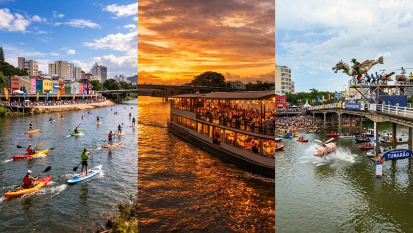 (VÍDEO) Um rio, várias possibilidades: matéria de capa do HC projeta ideias para aproveitar o Rio Tubarão