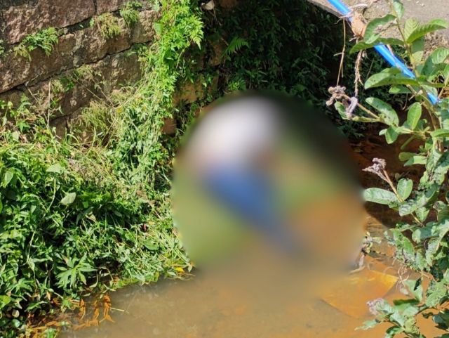 Homem embriagado é resgatado após cair de uma ponte, em Criciúma