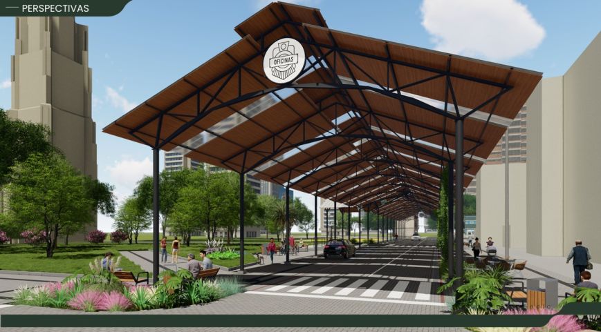 Projeto para rua Coberta em Oficinas é apresentado na prefeitura