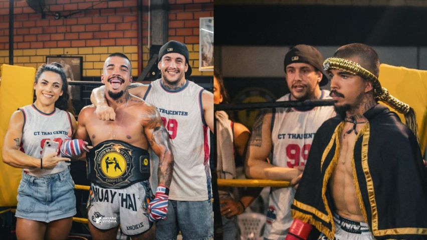 Retorno triunfal: lutador de Tubarão conquista cinturão após sete anos afastado dos ringues