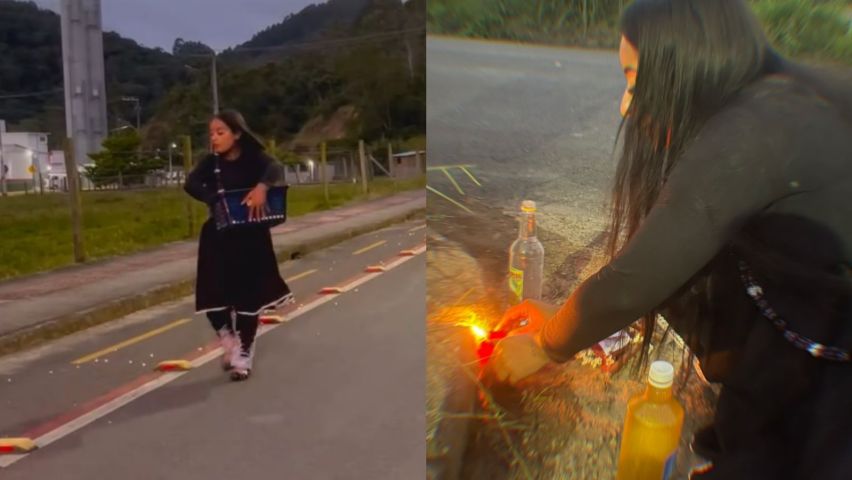 (VÍDEO) 'Só paro quando meu cliente sair de lá': ritual espiritual para libertar detento em Tubarão viraliza nas redes
