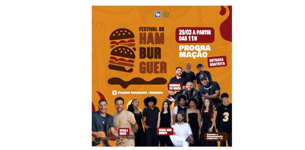 Capivari de Baixo recebe 2º Festival do Hambúrguer com atrações culturais gratuitas neste fim de semana