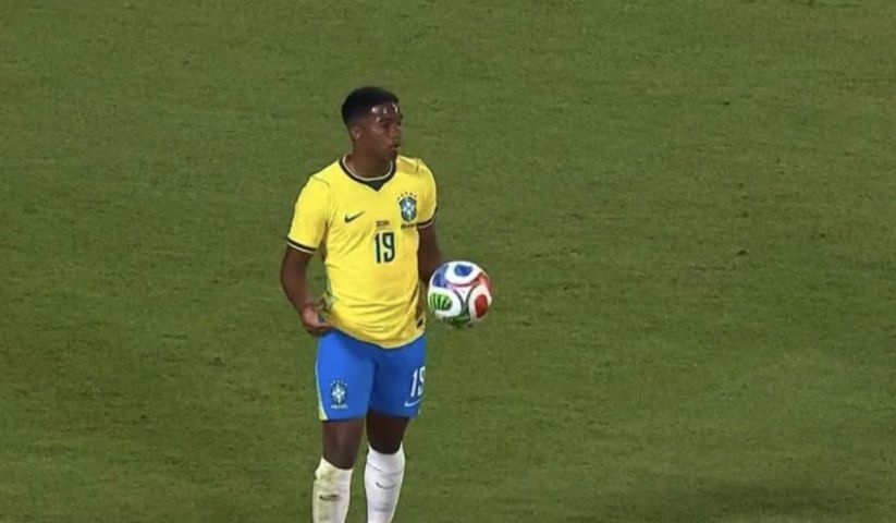 Com participação decisiva de Endrick, Brasil vence a Croácia em amistoso internacional