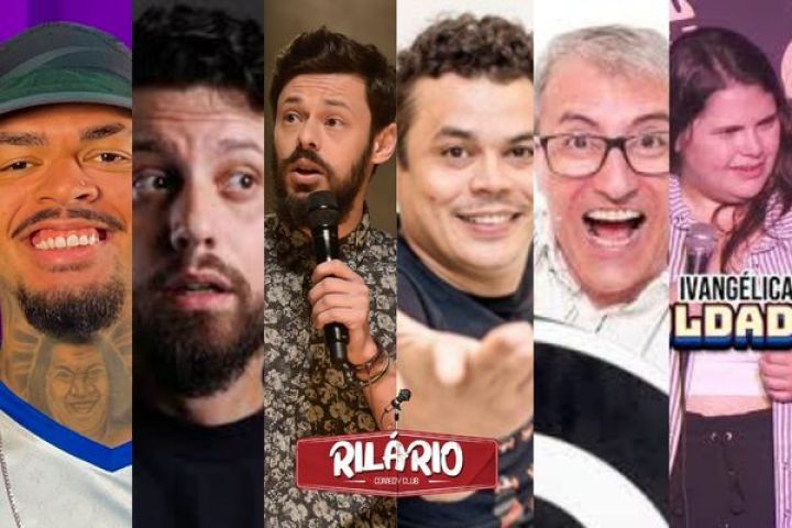 Abril chega com programação diversificada no Rilário Comedy