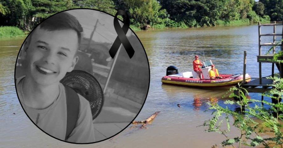 Corpo de jovem é encontrado no Rio Araranguá na manhã desta quarta-feira, 1