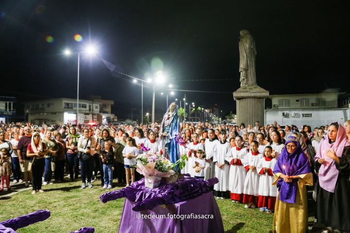 Procissão do Encontro deve emocionar fiéis no bairro Passagem nesta quarta-feira (1)