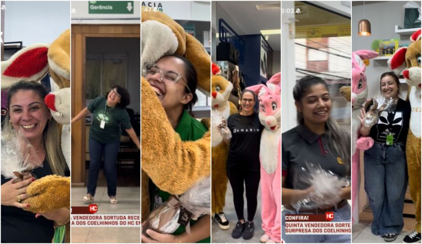 (Vídeos) Resultado! Confira as seis sorteadas da campanha 'vendedora ou atendente mais simpática'