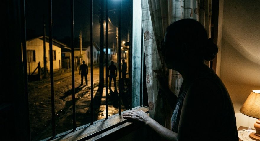 Trio invade casa, agride casal e rouba celulares em Laguna