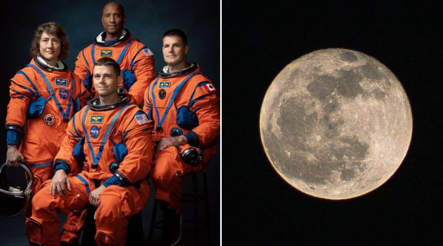 É hoje: NASA anuncia que vai transmitir ao vivo a chegada dos astronautas à órbita lunar
